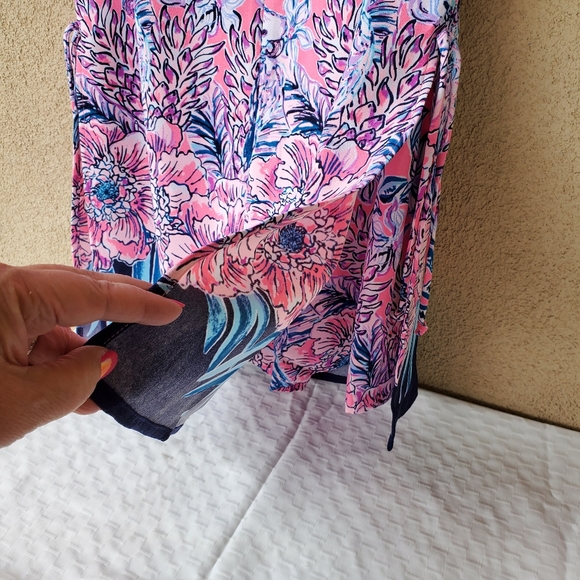 Lilly Pulitzer Pink Donna Romper Size 2 - Picture 5 of 5